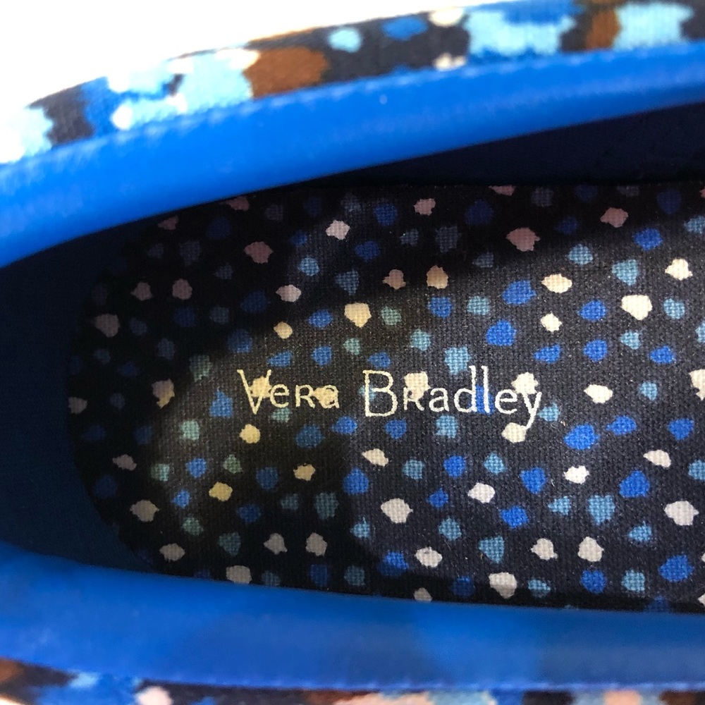 NWOT Vera Bradley Canvas Slip On Shoes - Picture 7 of 9